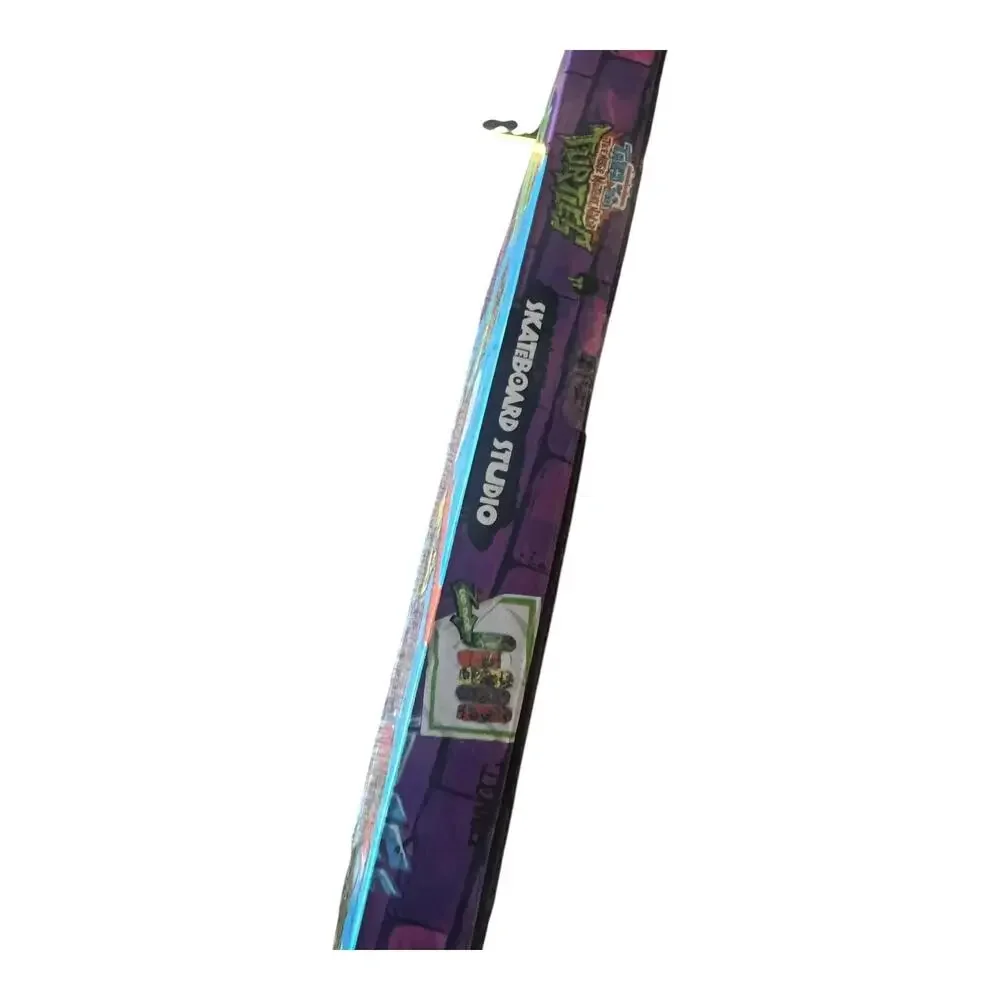 Teenage Mutant Ninja Turtles Skate Board Studio 7 Colored pencil & Sticker Sheet